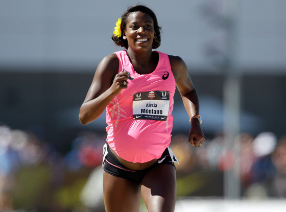 Alysia Montano, Pregnant Runner Alysia Montano, Pregnant Runner